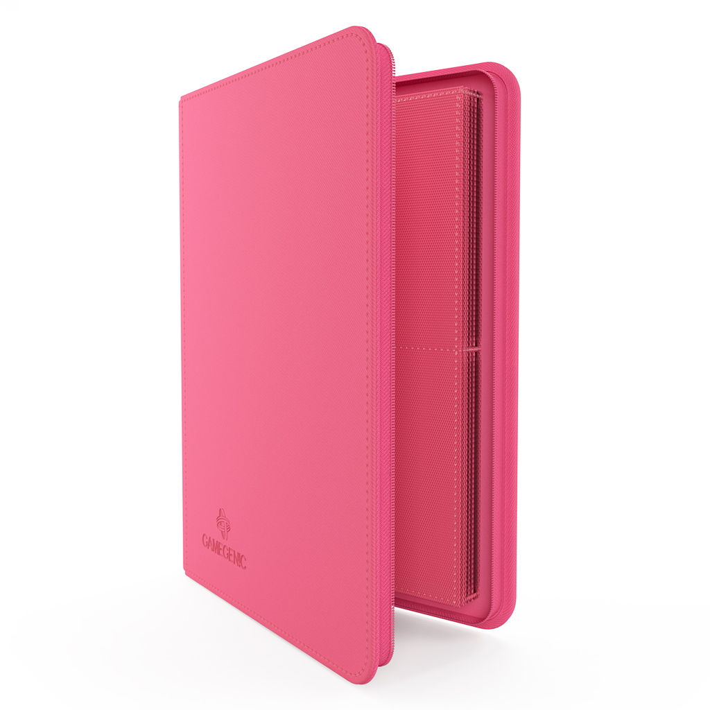 GAMEGENIC ZIP-UP ALBUM 8-POCKET PINK