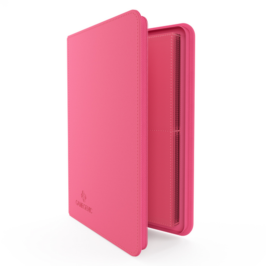 GAMEGENIC ZIP-UP ALBUM 8-POCKET PINK