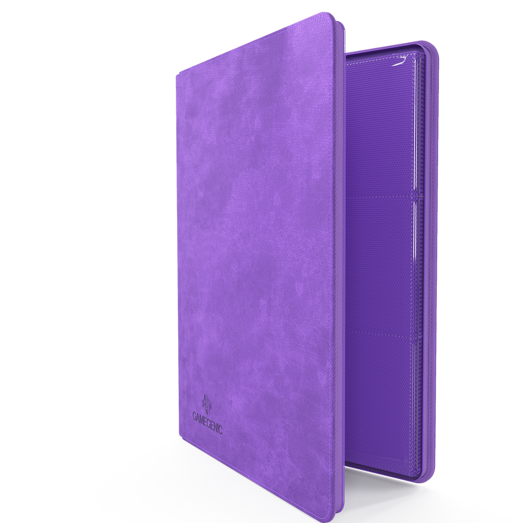 GAMEGENIC ZIP-UP ALBUM 18-POCKET PURPLE