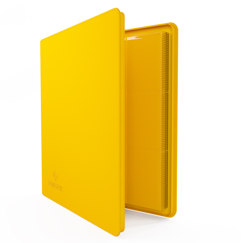 GAMEGENIC ZIP-UP ALBUM 24-POCKET YELLOW