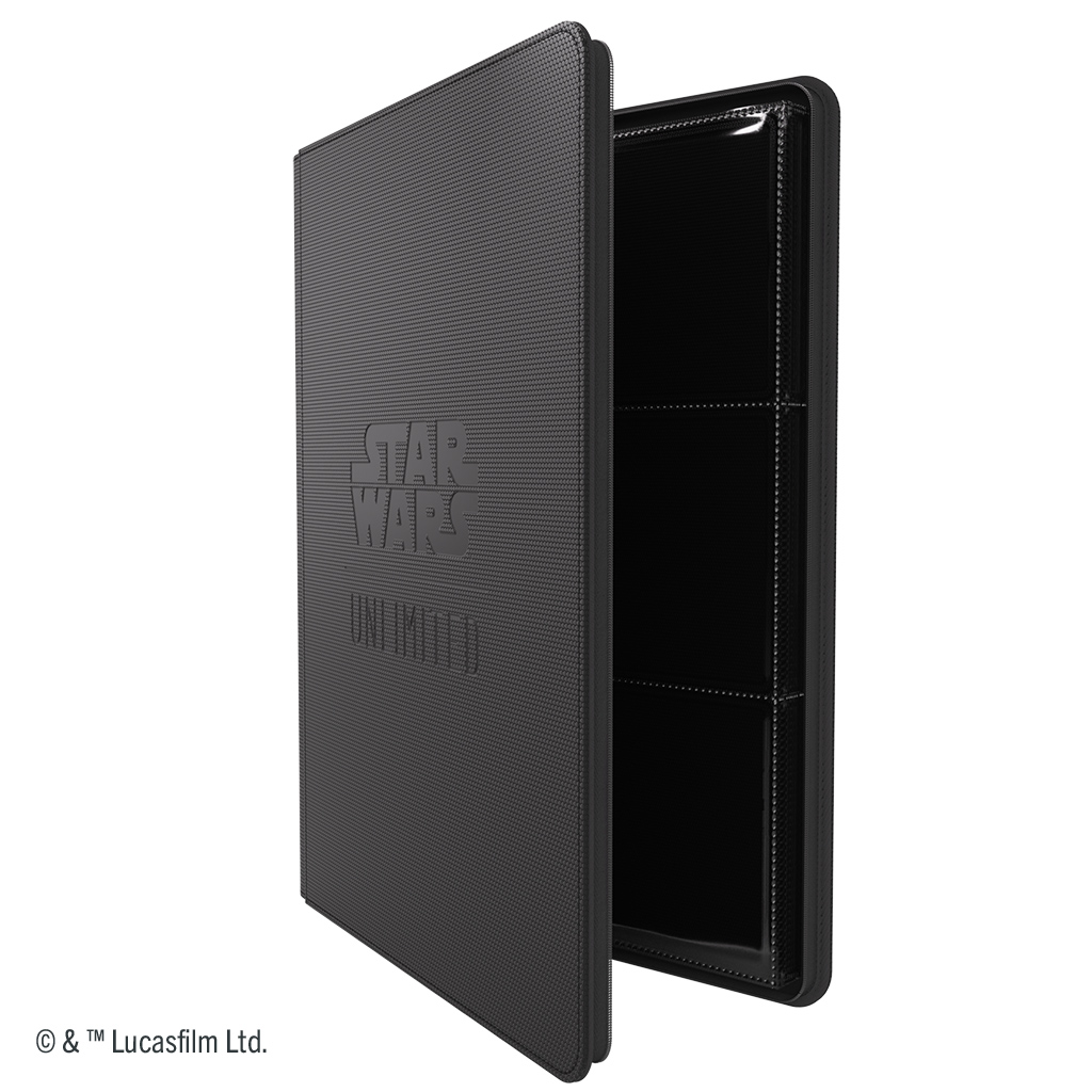 STAR WARS UNLIMITED ZIP-UP ALBUM BLACK
