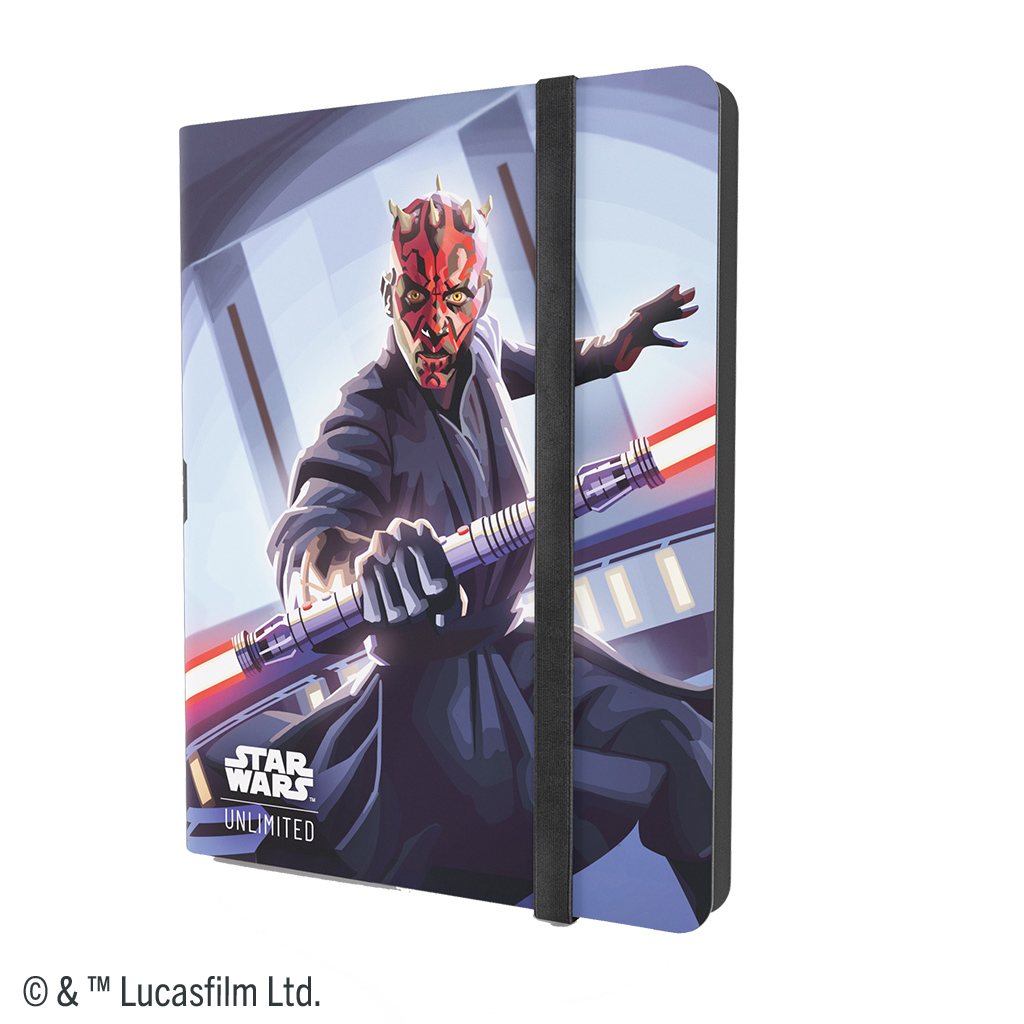 STAR WARS UNLIMITED CASUAL 18 POCKET ALBUM: QUI-GON JINN/DARTH MAUL