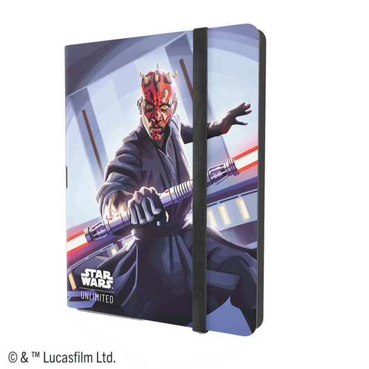STAR WARS UNLIMITED CASUAL 18 POCKET ALBUM: QUI-GON JINN/DARTH MAUL