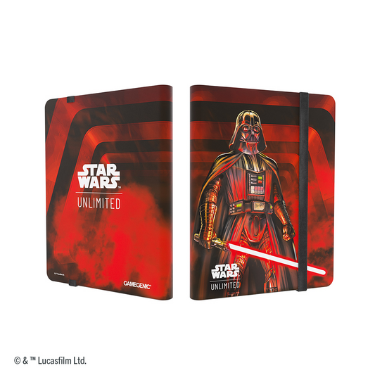 STAR WARS UNLIMITED 18-POCKET ALBUM DARTH VADER, UNSTOPPABLE
