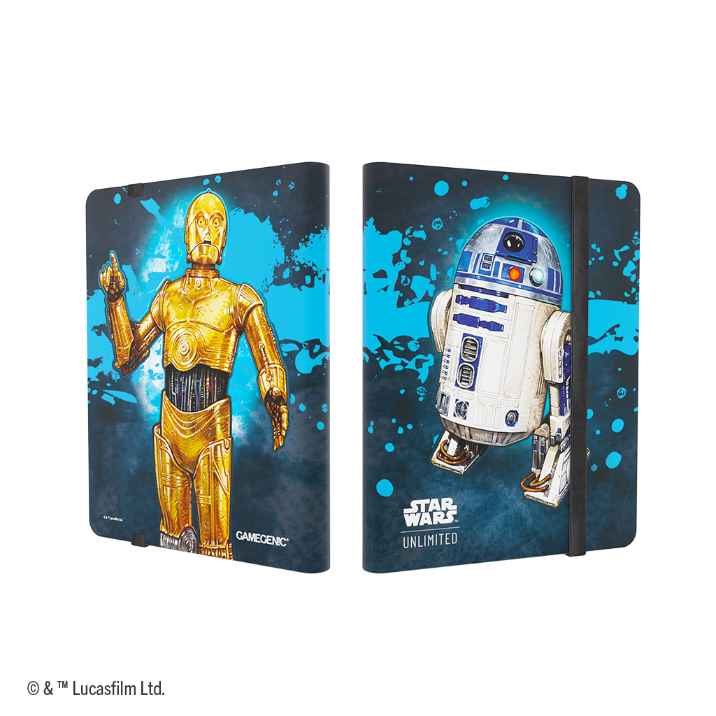 STAR WARS UNLIMITED 18-POCKET ALBUM C-3PO/R2-D2