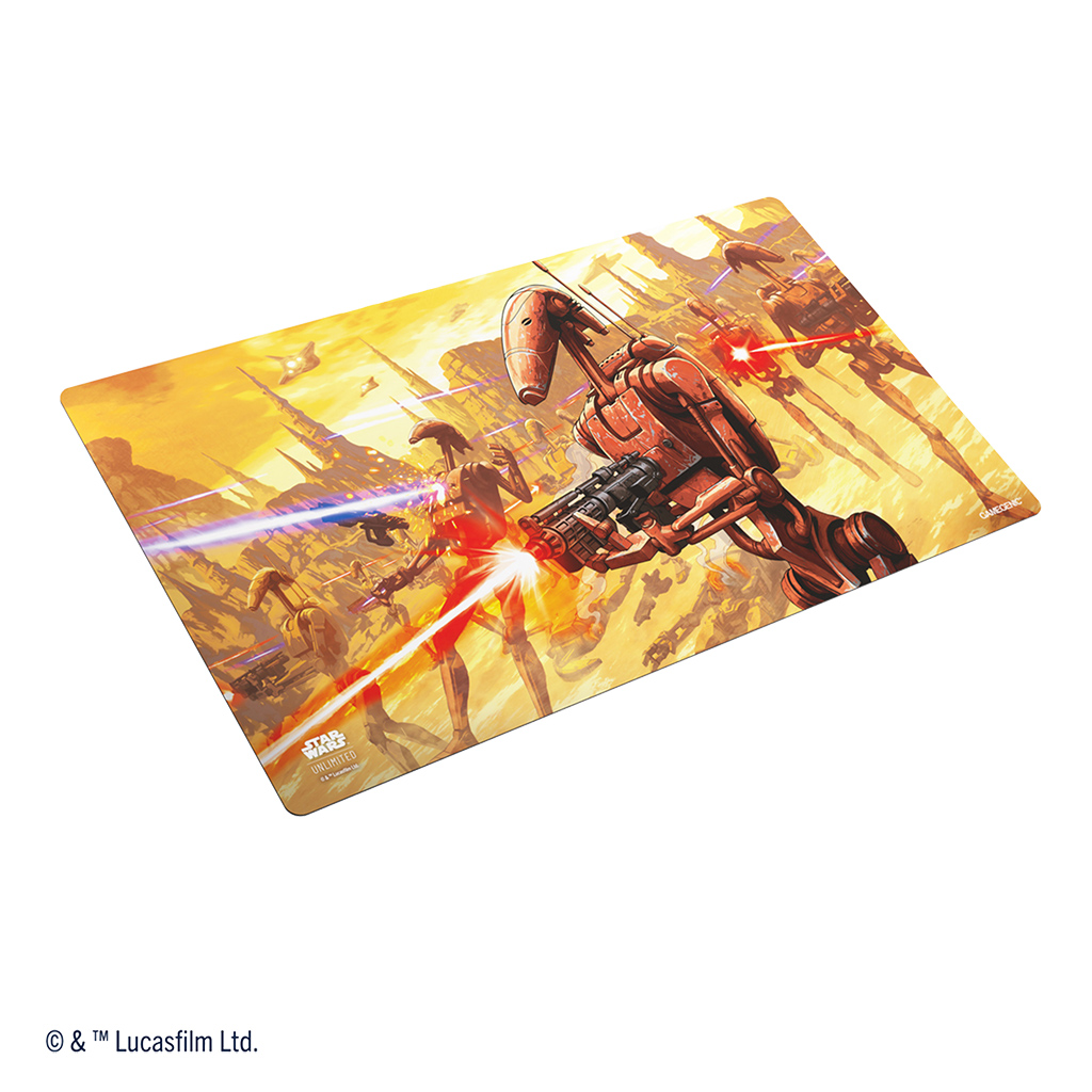 STAR WARS UNLIMITED PRIME GAME MAT BATTLE DROIDS