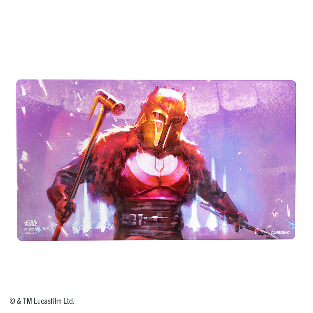 STAR WARS UNLIMITED SHINY GAME MAT THE ARMORER