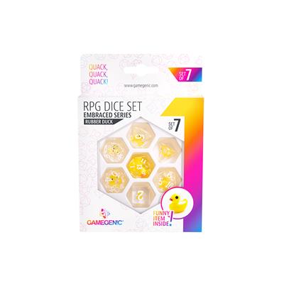 EMBRACED SERIES - RUBBER DUCK RPG DICE SET
