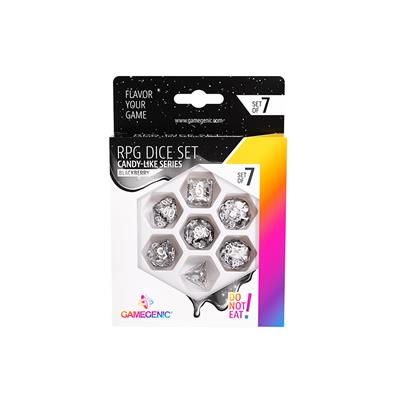 CANDY-LIKE SERIES - BLACKBERRY RPG DICE SET