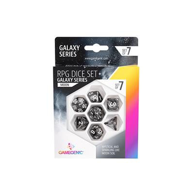 GALAXY SERIES - MOON RPG DICE SET