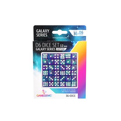 GAMEGENIC D6 DICE 36CT SET NEBULA