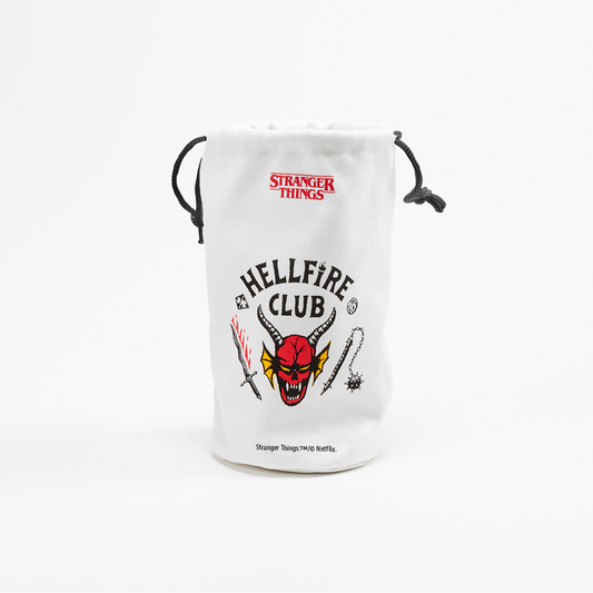 GAMEGENIC STRANGER THINGS HELLFIRE CLUB DICE BAG