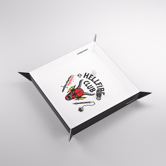 GAMEGENIC STRANGER THINGS HELLFIRE CLUB MAGNETIC DICE TRAY