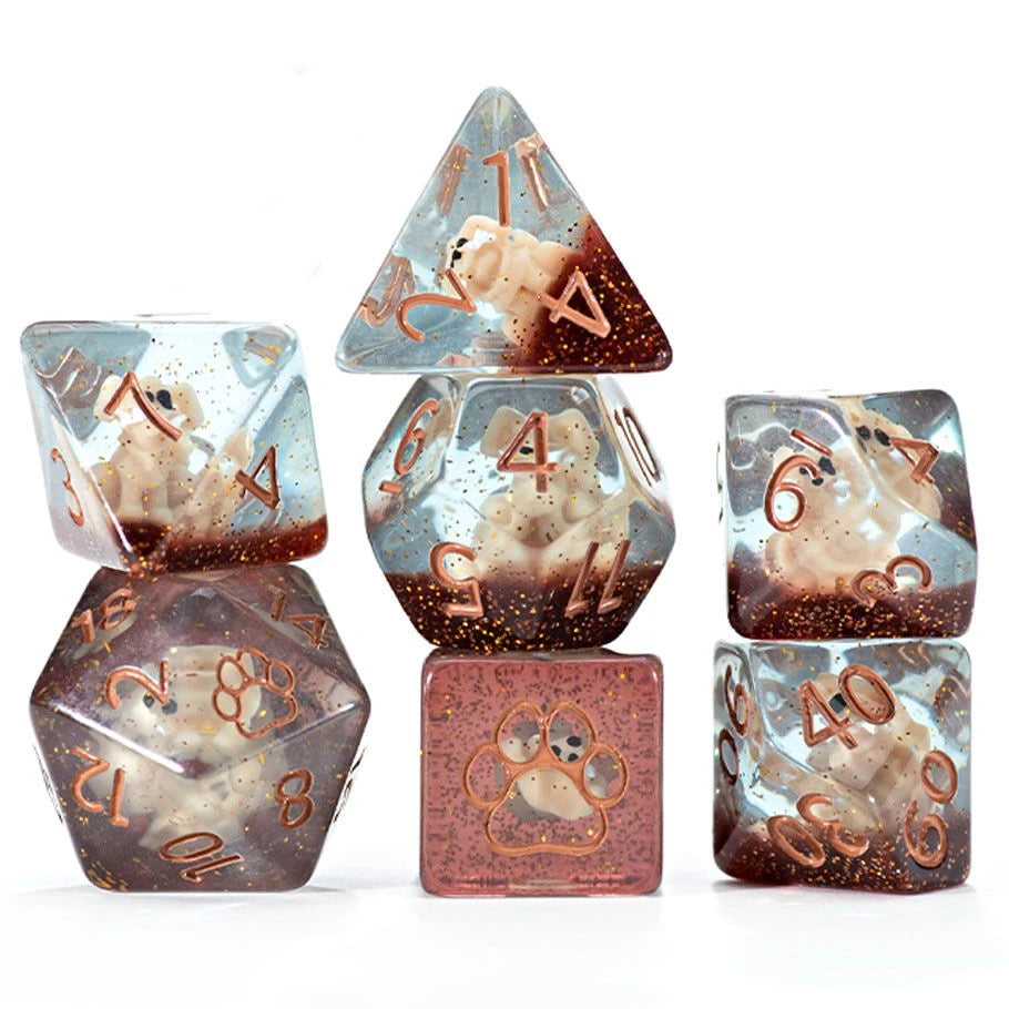 7 DIE INCLUSION DICE SET: PUPPY