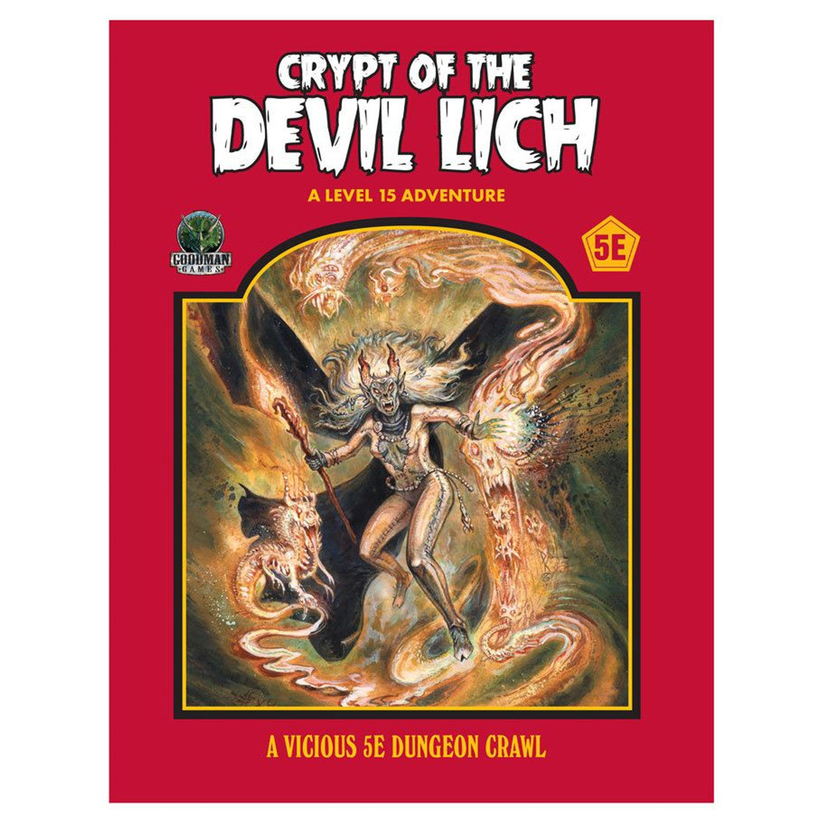 D&D 5E: CRYPT OF THE DEVIL LICH (SOFTCOVER)