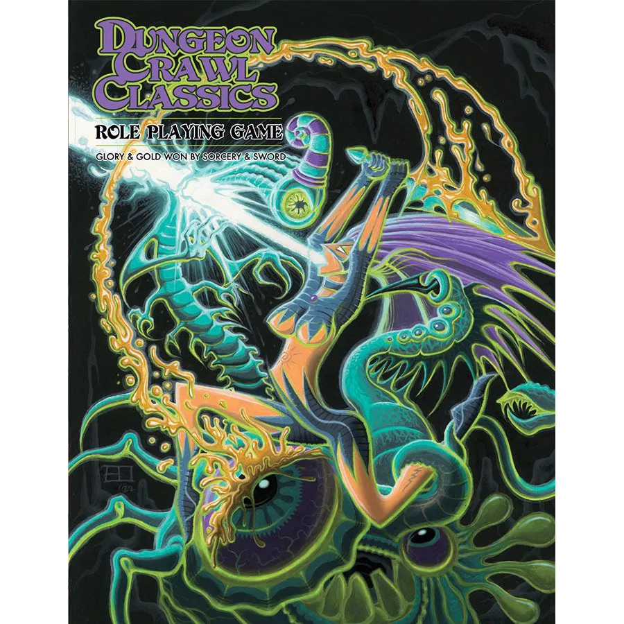 DUNGEON CRAWL CLASSICS EROL OTUS COVER RULEBOOK