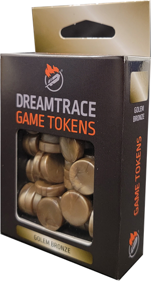 DREAMTRACE GAMING TOKENS: GOLEM BRONZE