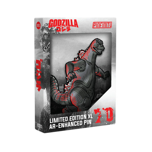 PINFINITY GODZILLA XL AR PIN (SHOWA ERA)