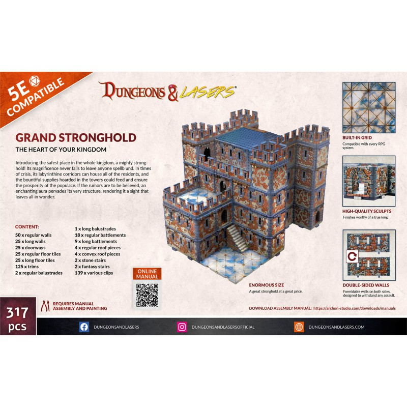 DUNGEONS & LASERS GRAND STRONGHOLD