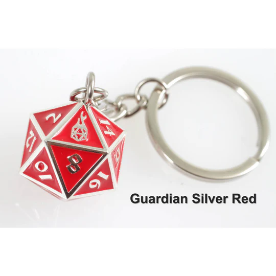 FOB OF FATE D20 KEYCHAIN