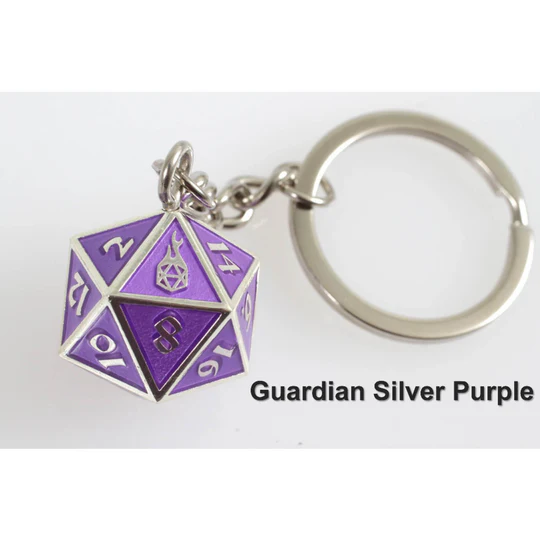 FOB OF FATE D20 KEYCHAIN