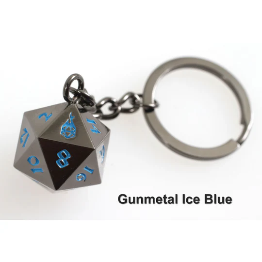 FOB OF FATE D20 KEYCHAIN