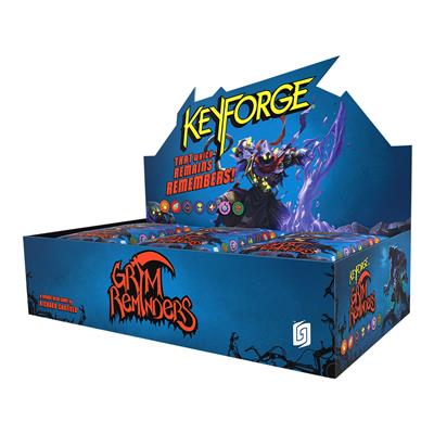 KEYFORGE GRIM REMINDERS DECK DISPLAY