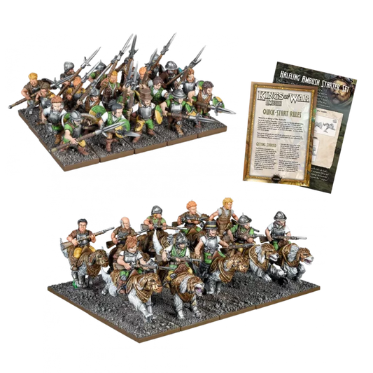 KINGS OF WAR HALFLING AMBUSH SET