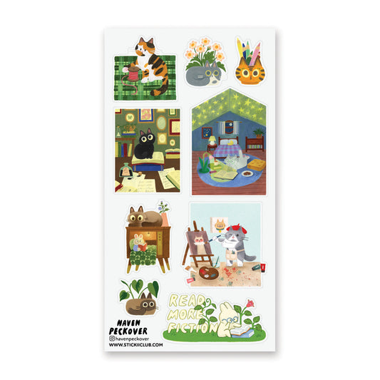 PAWS & PASTIMES STICKER SHEET
