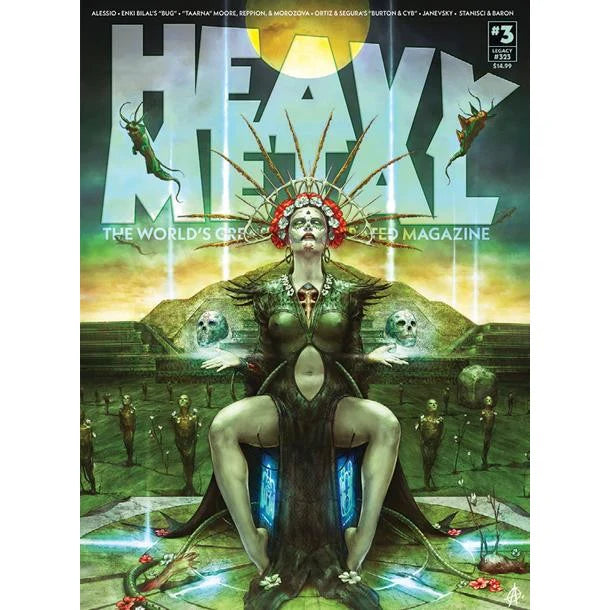 HEAVY METAL MAGAZINE ISSUE #3