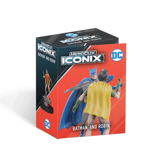 HEROCLIX ICONIX BATMAN & ROBIN