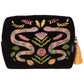 AMULET VELVET EMBROIDERED POUCH BY DANICA STUDIO