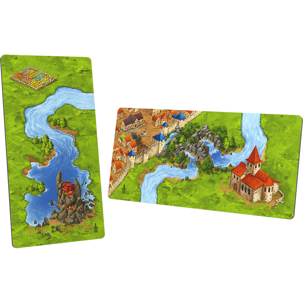 CARCASSONNE DRAGON & FAIRY EXPANSION 3