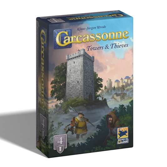 CARCASSONNE TOWERS & THIEVES EXPANSION 4
