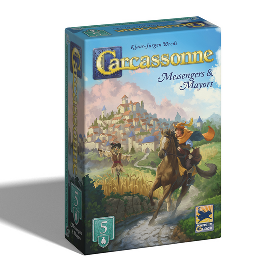 CARCASSONNE MESSENGERS & MAYORS EXPANSION 5