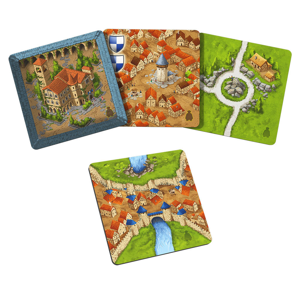 CARCASSONNE MESSENGERS & MAYORS EXPANSION 5