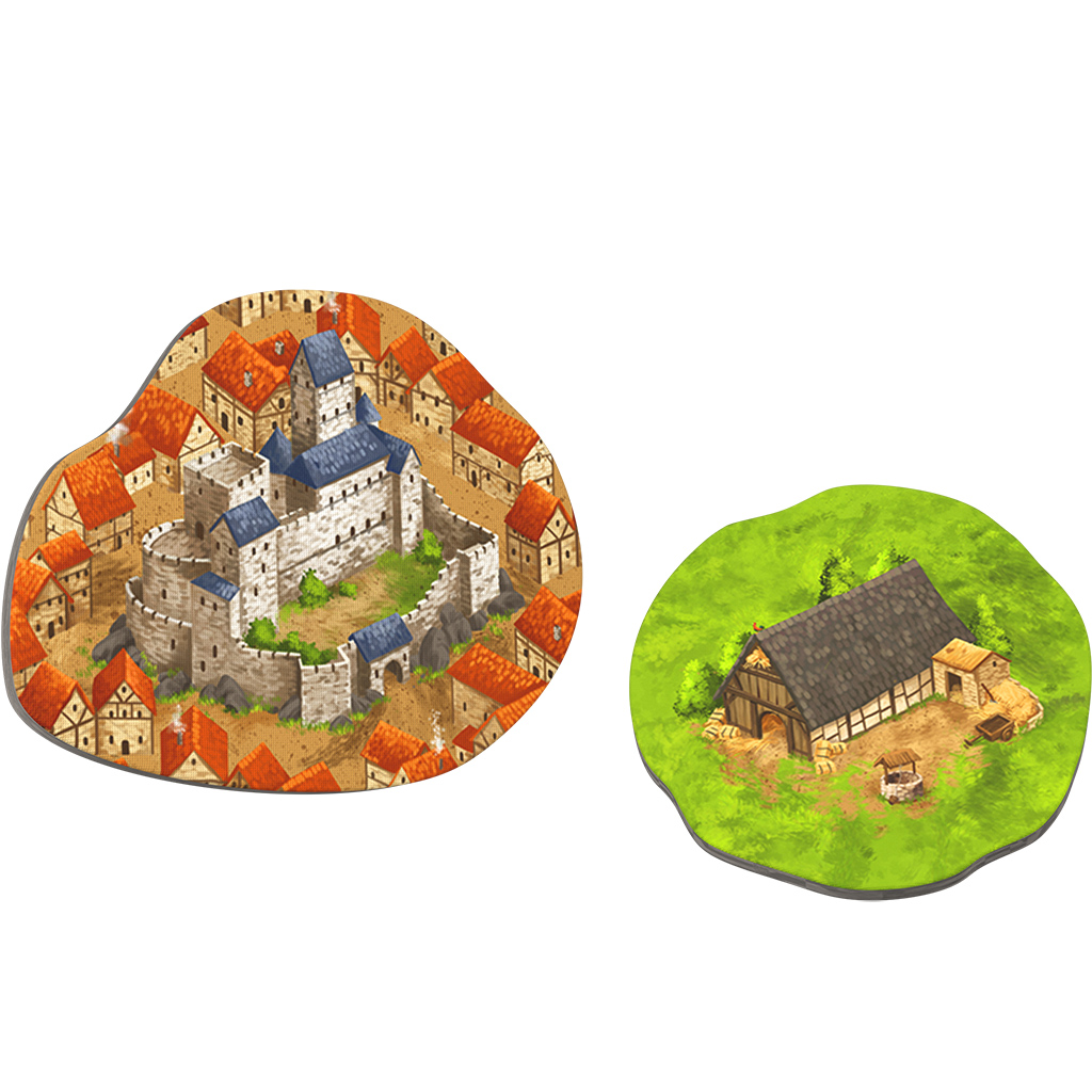 CARCASSONNE CASTLES & BRIDGES EXPANSION 8