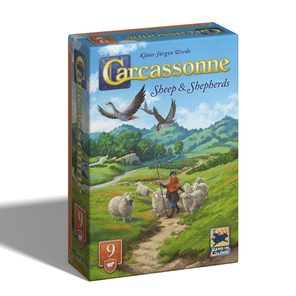 CARCASSONNE SHEEP & SHEPHERDS EXPANSION 9