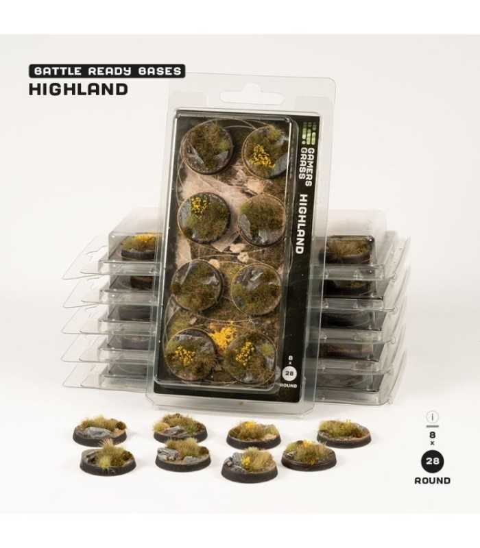 HIGHLAND BASES 28MM ROUND