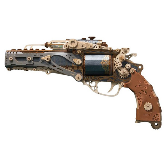 3-D STEAM REVOLVER: BLACK