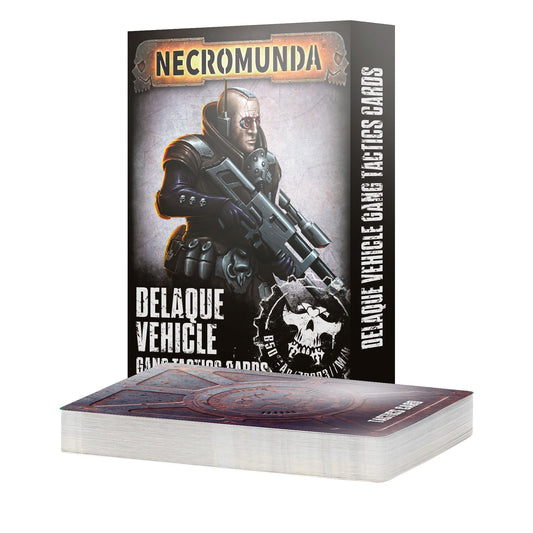NECROMUNDA DELAQUE VEHICLE TACTICS CARDS