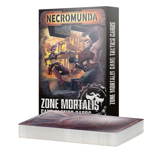 NECROMUNDA ZONE MORTALIS GANG TACTICS CARDS