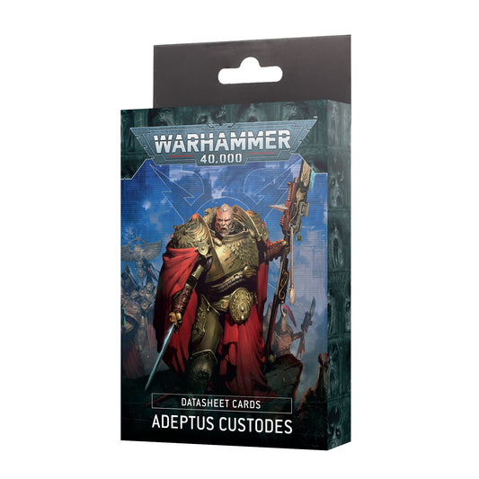 ADEPTUS CUSTODES DATASHEET CARDS 10E