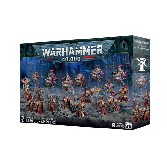ADEPTUS CUSTODES BATTLEFORCE AURIC CHAMPIONS