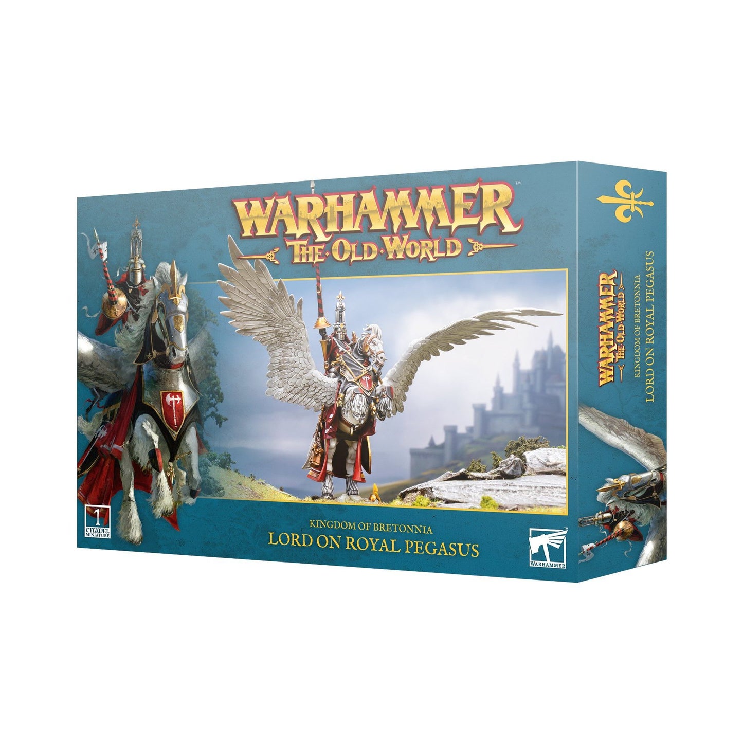 WARHAMMER TOW BRETONNIA LORD ON ROYAL PEGASUS