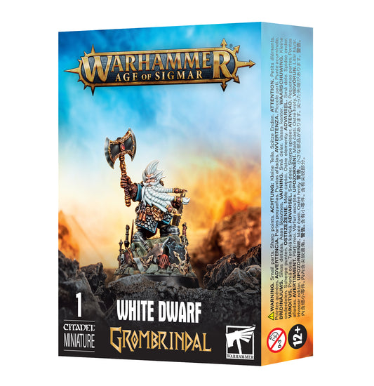 GROMBRINDAL THE WHITE DWARF (COLLECTOR MODEL)