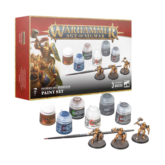 AGE OF SIGMAR STORMCAST PAINT SET