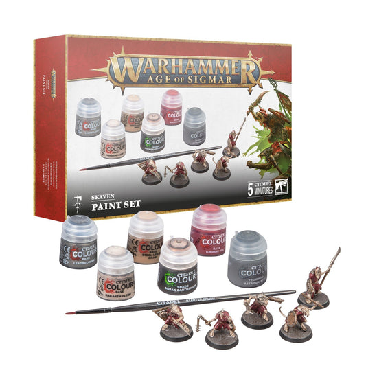 AGE OF SIGMAR SKAVEN PAINT SET
