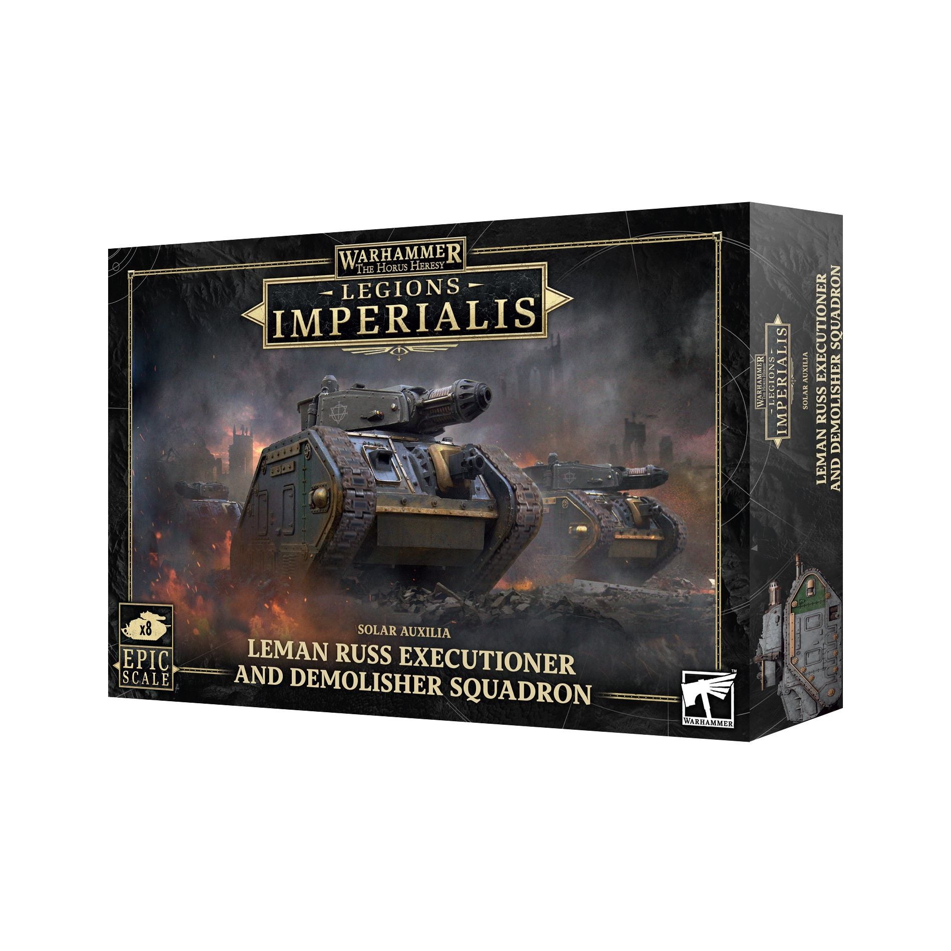 Games Workshop - Legions Imperialis: Squadrone Leman Russ (Boia/Demolitore) - PREORDINE