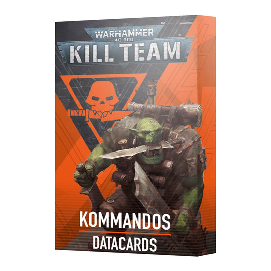 KILL TEAM DATACARDS KOMMANDOS